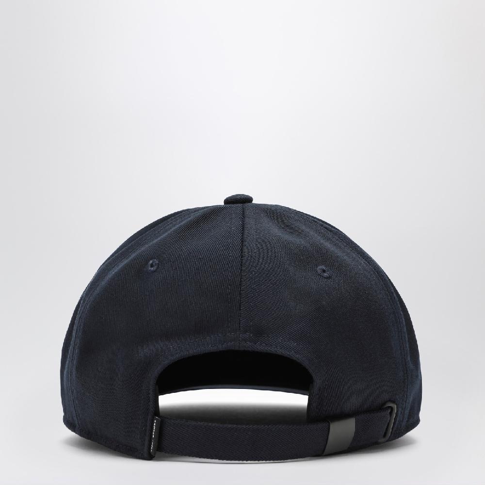 Canada Goose Cappello da baseball blu con patch In Vendita