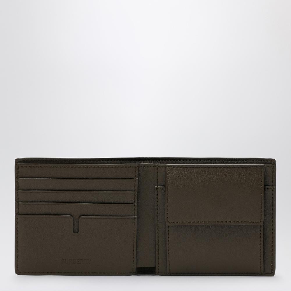 Burberry Portafoglio a libro beige motivo Check Prezzo Ridotto