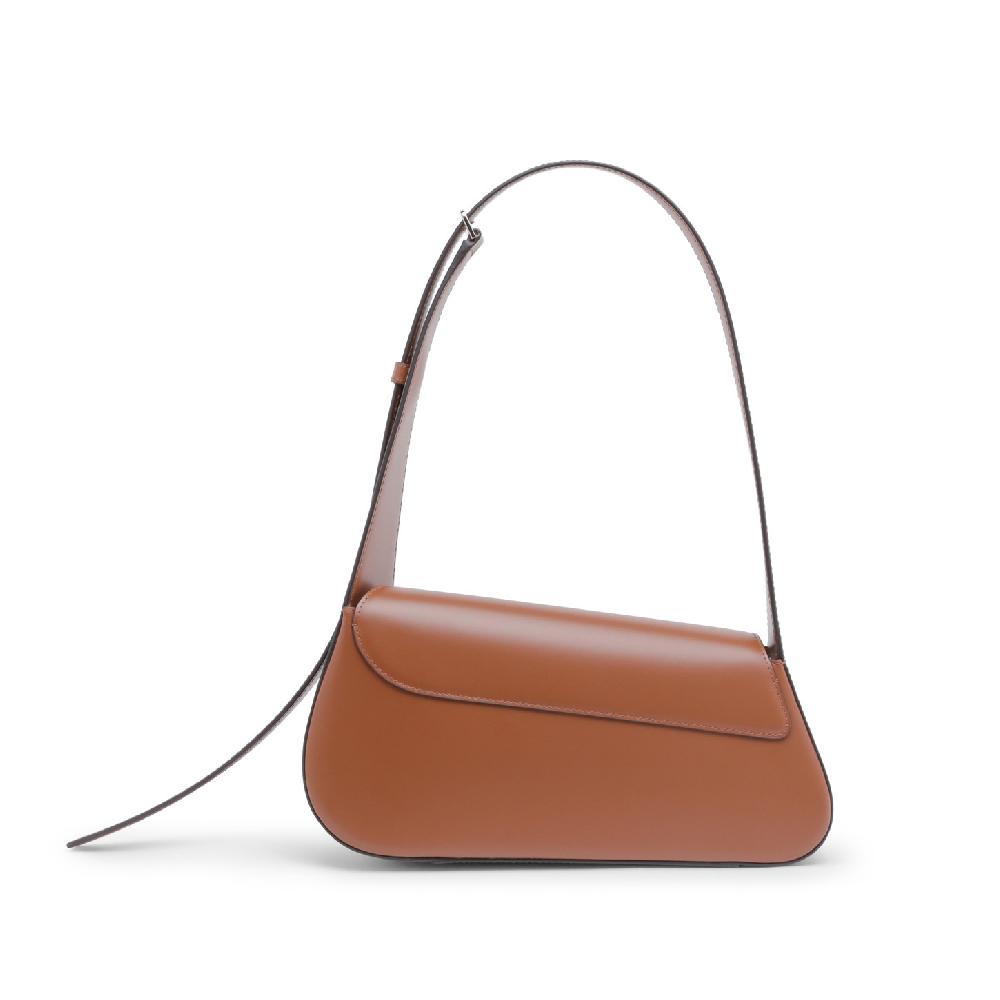 Santoni Borsa ThePluto in pelle marrone Prezzo Ridotto