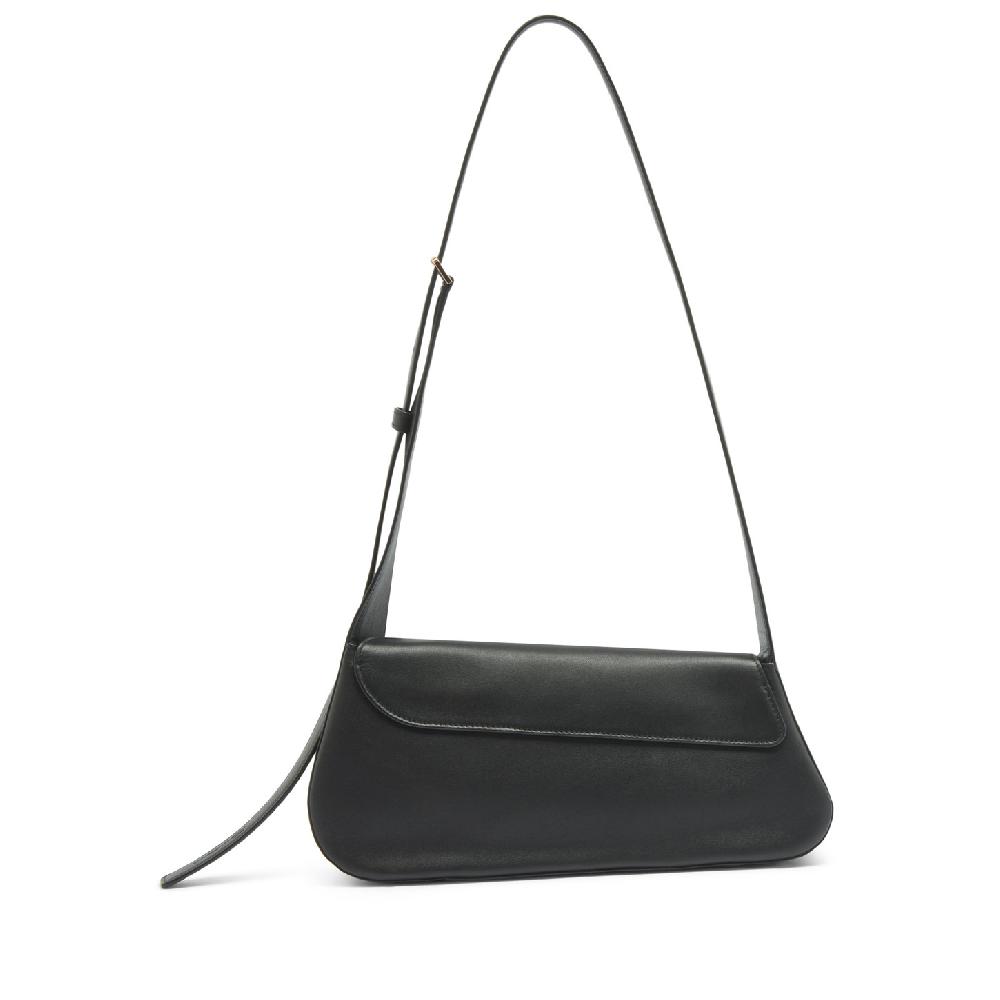 Santoni Borsa ThePluto in pelle nera Convenienza