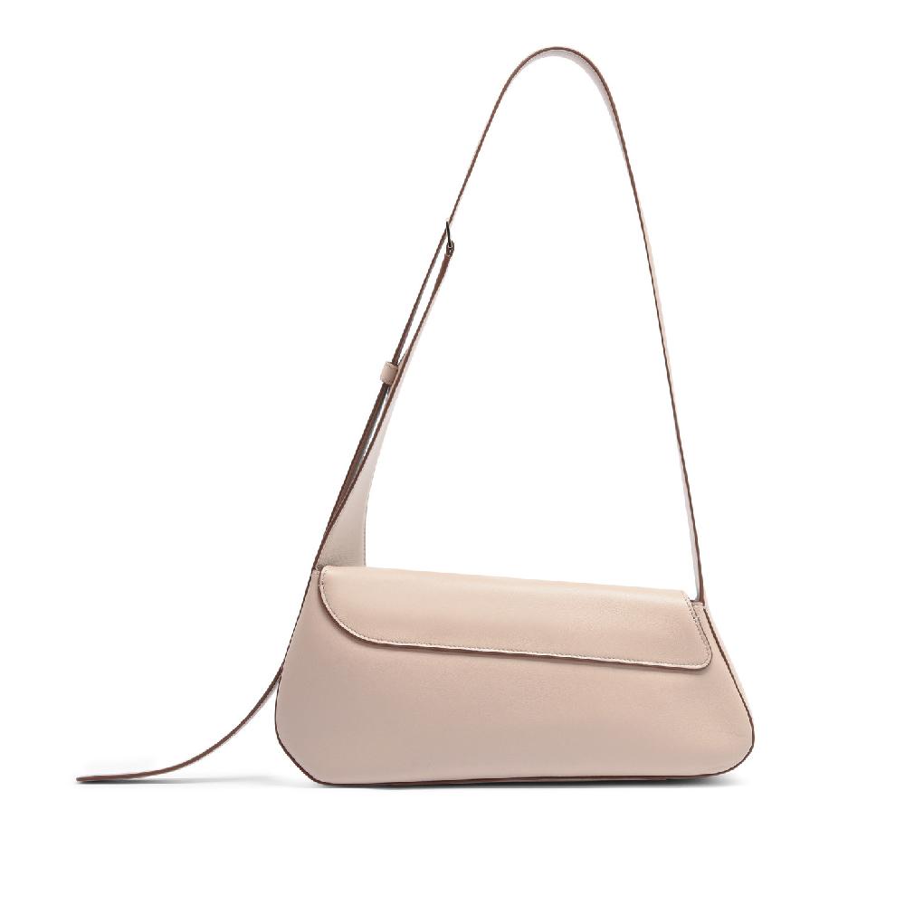 Santoni Borsa ThePluto in pelle beige Presa