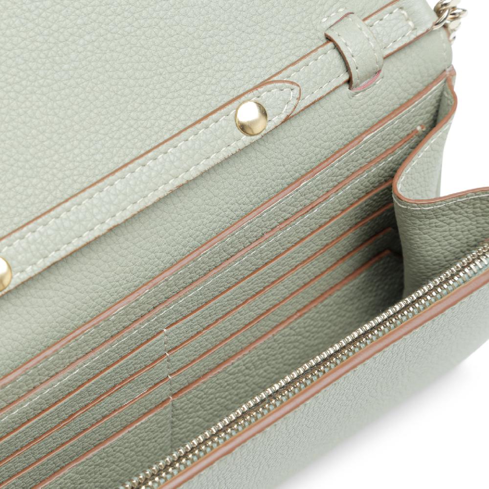 Santoni Borsa a tracolla in pelle verde Saldi