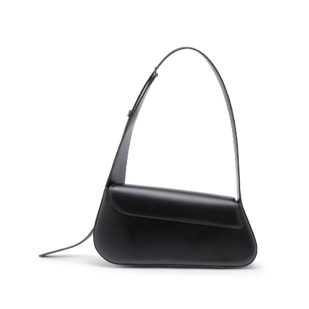 Santoni Borsa ThePluto in pelle nera In Linea