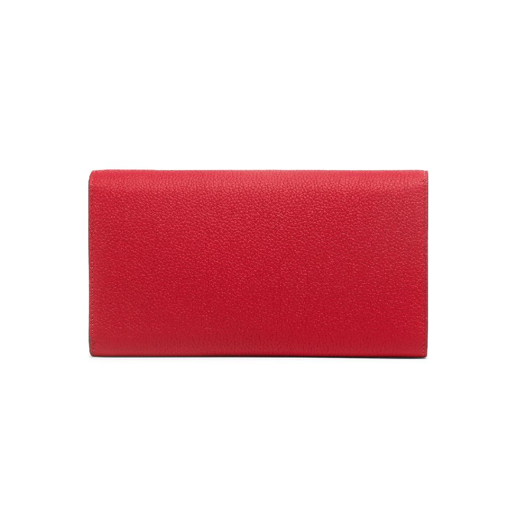 Santoni Borsa a tracolla in pelle rossa Italy