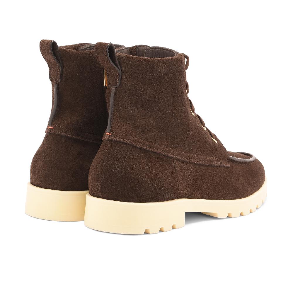 Santoni Stivaletto da donna in suede testa di moro Nuovo