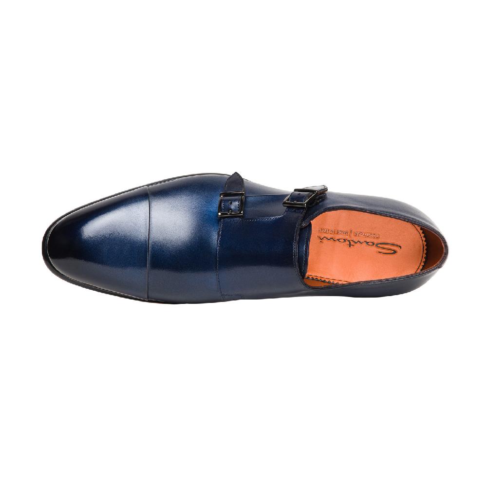 Santoni SANTONI CARTER - A TRIBUTE TO BMW 5 SERIES TOURING: colore Tanzanite Blue Metallic Moda