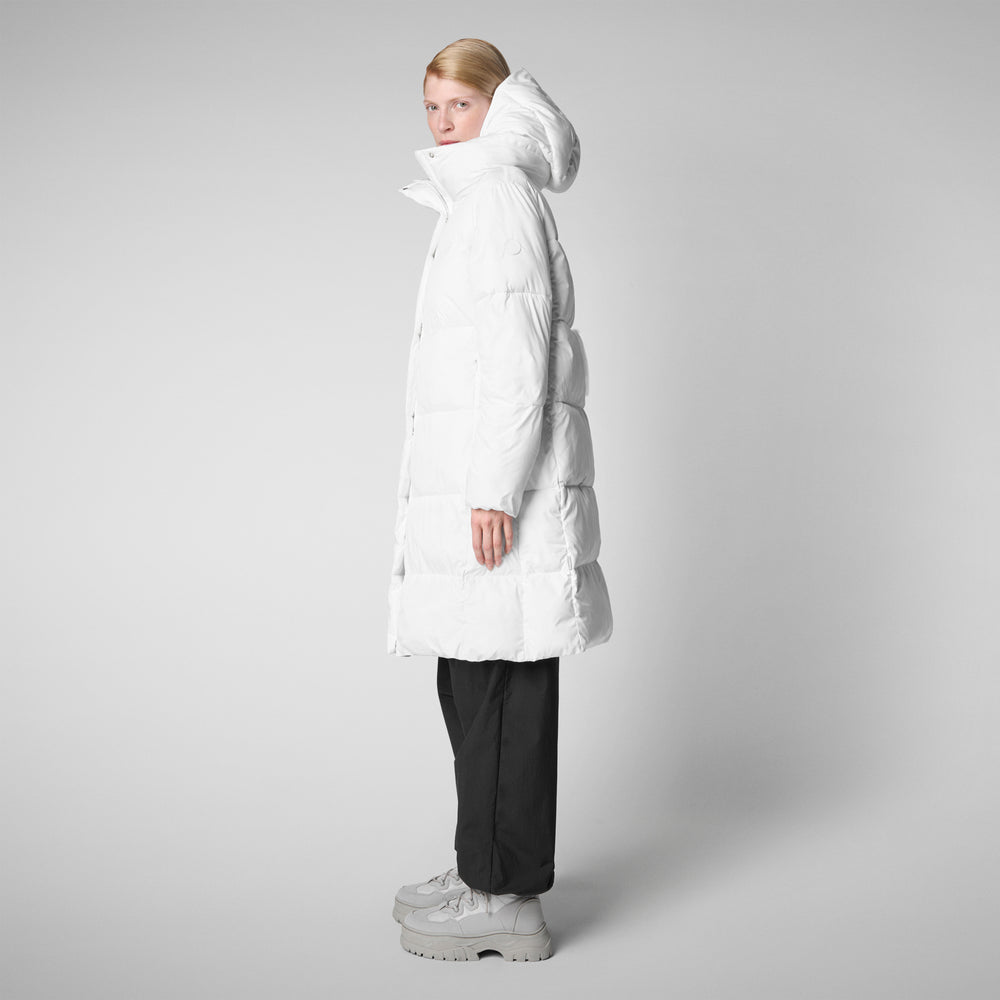 Save the duck PIUMINO ANIMAL FREE DONNA SIBYL WHITE Sconto