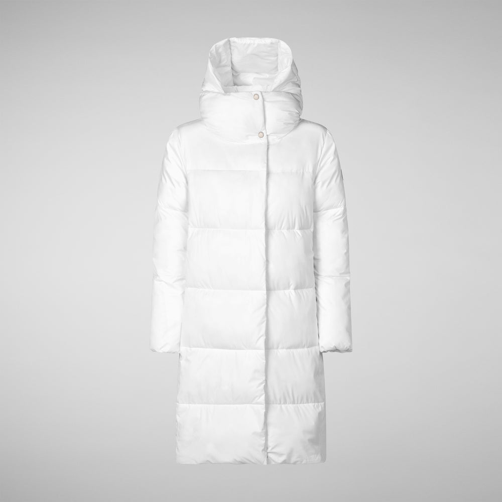 Save the duck PIUMINO ANIMAL FREE DONNA SIBYL WHITE Sconto