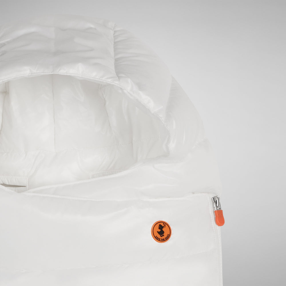 Save the duck SACCO NANNA NEONATO KAY IN OFF WHITE Economico
