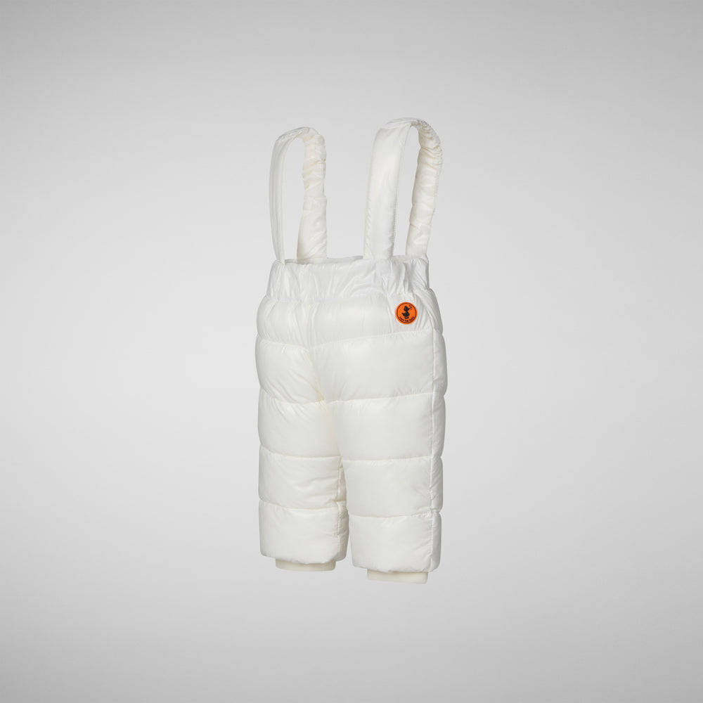 Save the duck SALOPETTE NEONATO ULMI IN OFF WHITE In Vendita