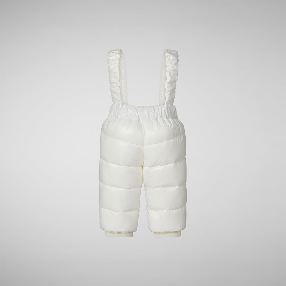 Save the duck SALOPETTE NEONATO ULMI IN OFF WHITE In Vendita