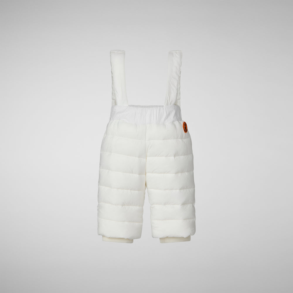 Save the duck SALOPETTE NEONATO JUNI IN OFF WHITE Saldi