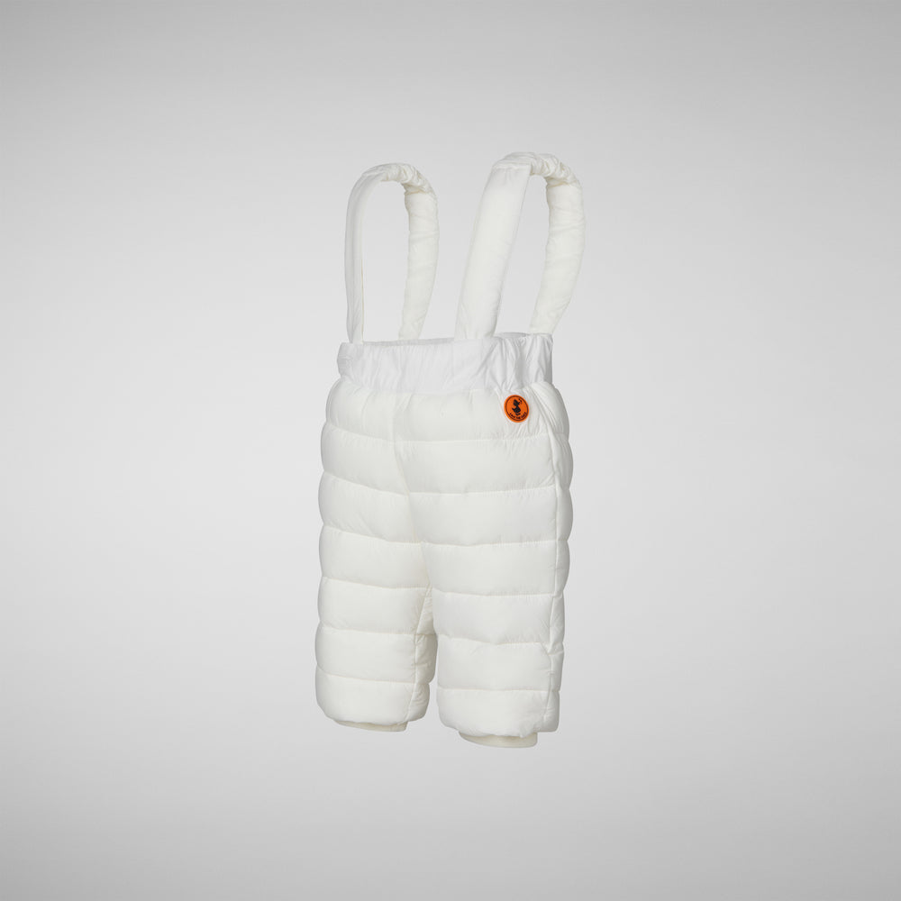 Save the duck SALOPETTE NEONATO JUNI IN OFF WHITE Saldi