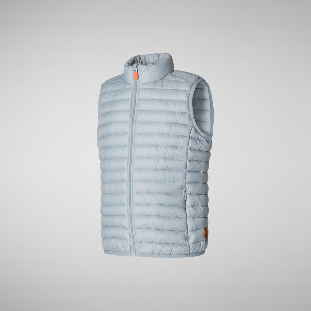 Save the duck Gilet imbottito unisex bambino Dolin grigio ardesia chiaro In Saldo