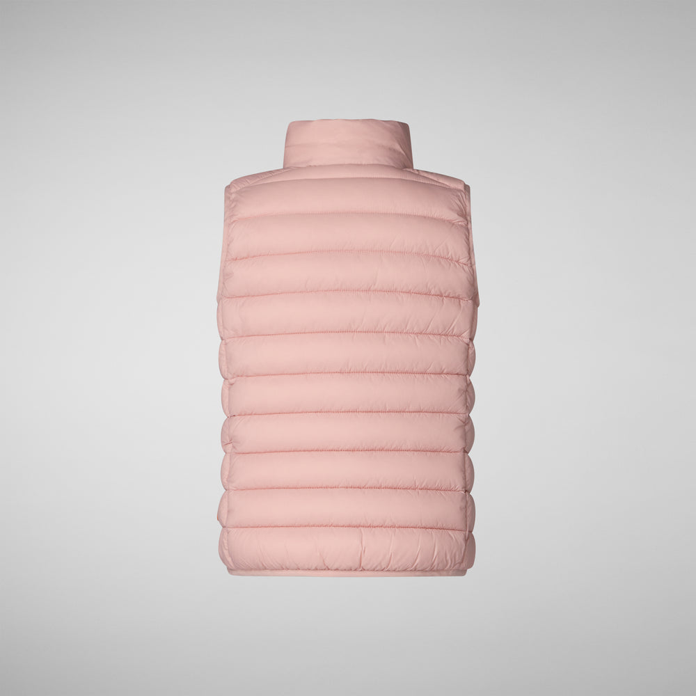 Save the duck GILET UNISEX BAMBINO ANDY ROSA ANTICO Nuova