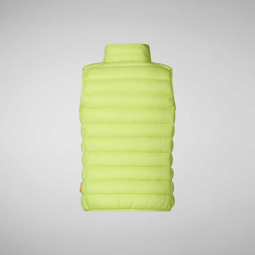 Save the duck GILET UNISEX BAMBINO ANDY VERDE LIME 2025
