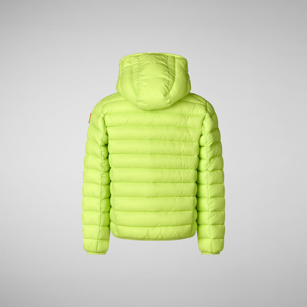 Save the duck PIUMINO ANIMAL FREE BAMBINO DONY VERDE LIME Italy