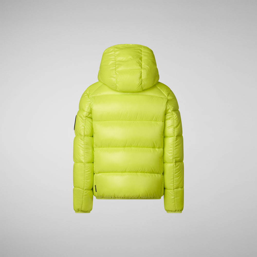 Save the duck PIUMINO ANIMAL FREE BAMBINO ARTIE VERDE LIME Italia