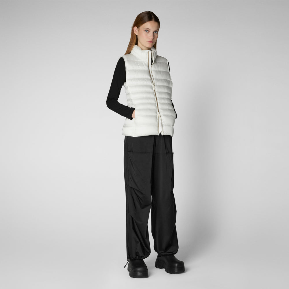 Save the duck GILET DONNA LYNN BIANCO Negozi Online