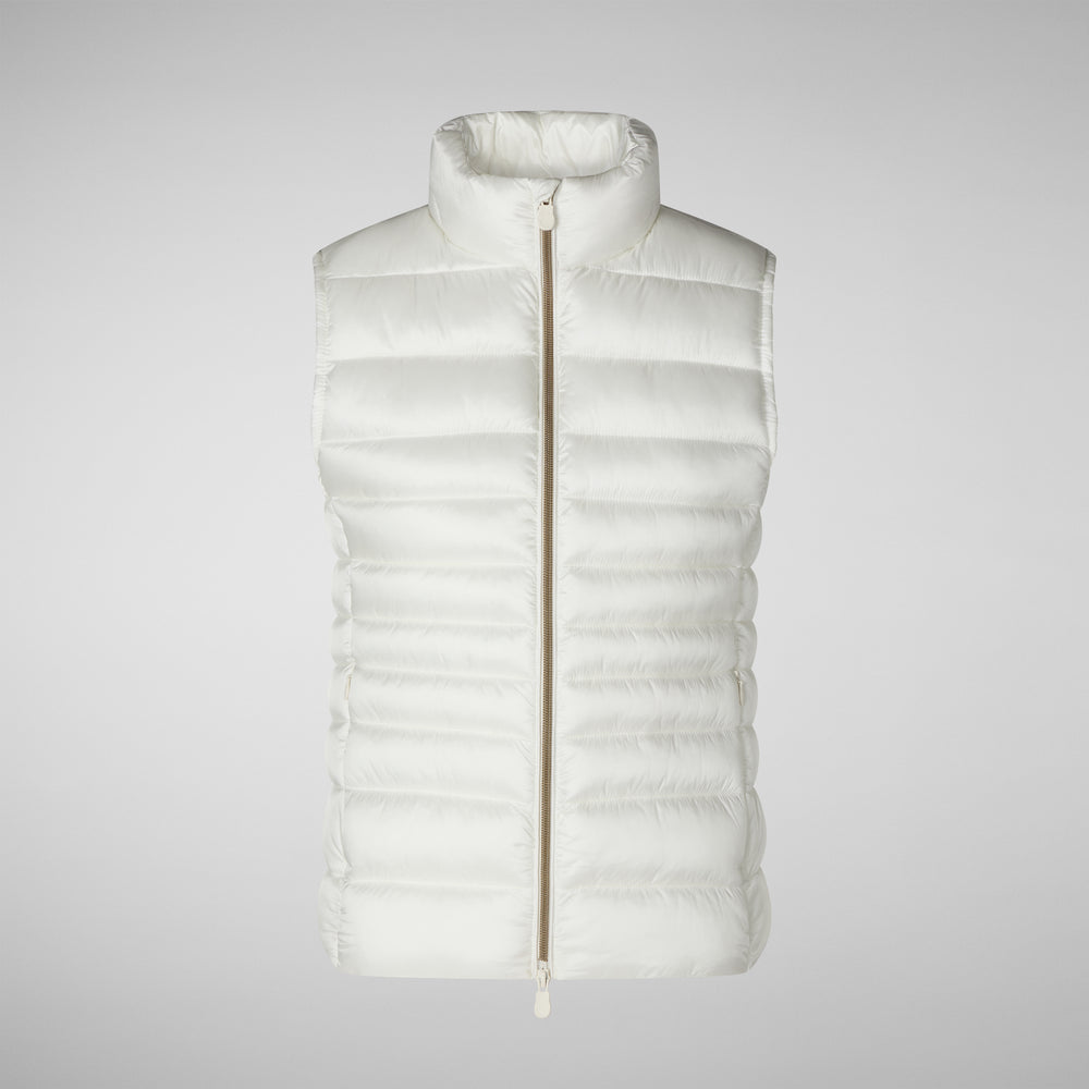 Save the duck GILET DONNA LYNN BIANCO Negozi Online