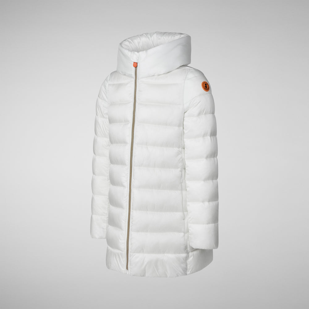 Save the duck PIUMINO ANIMAL FREE CON CAPPUCCIO BAMBINA ORIANA BIANCO Online