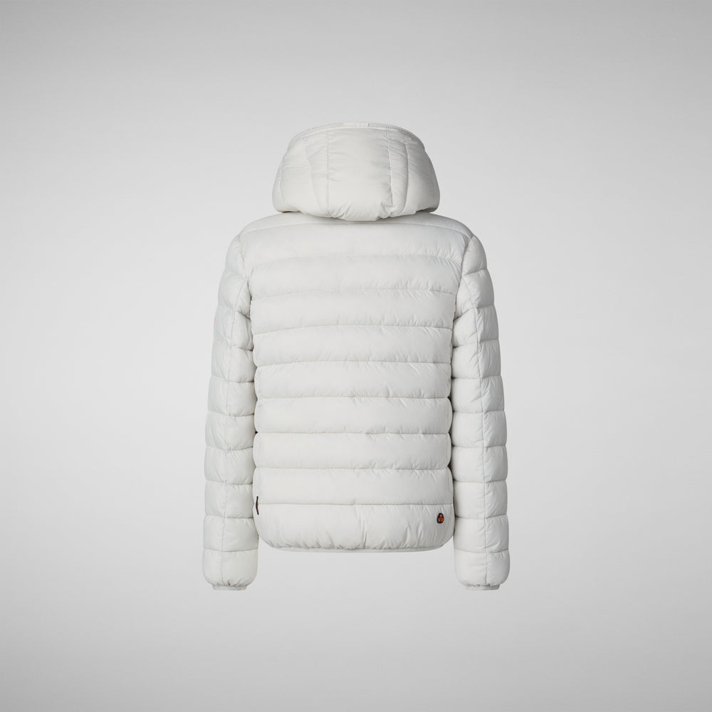 Save the duck PIUMINO ANIMAL FREE BAMBINA LECI GRIGIO NEBBIA In Vendita