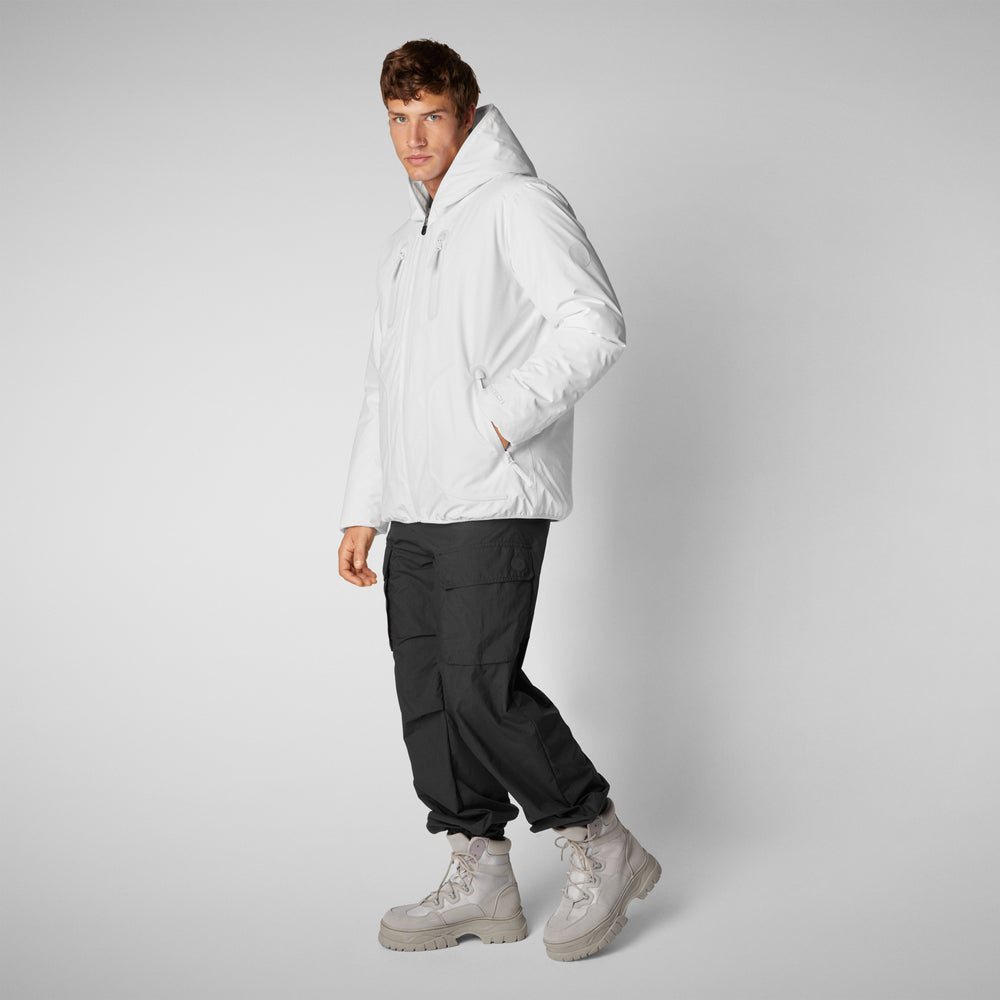 Save the duck PARKA UOMO BENEDICT IN WHITE Hotsell