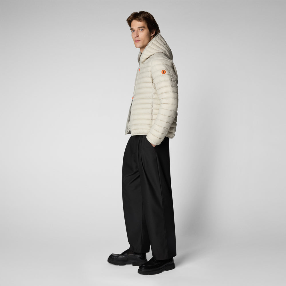 Save the duck Piumino animal free uomo Donald Beige chiaro Saldi Di Fabbrica