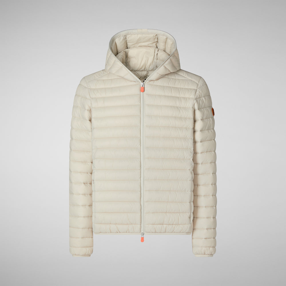 Save the duck Piumino animal free uomo Donald Beige chiaro Saldi Di Fabbrica