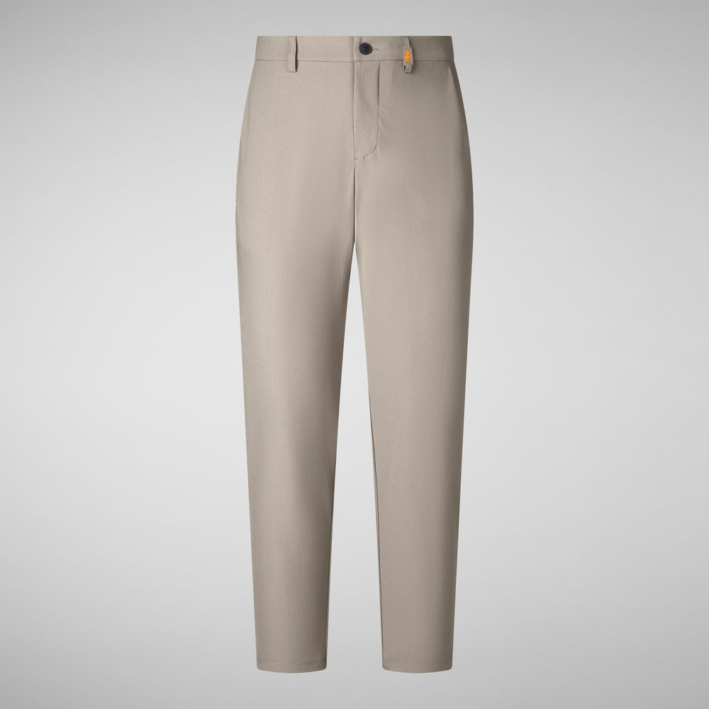 Save the duck PANTALONE UOMO STEVE IN SANDALO BEIGE Moda