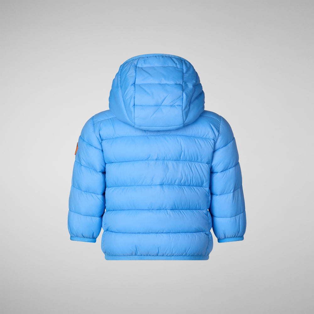 Save the duck PIUMINO ANIMAL FREE UNISEX WALLY BLU CERULEO Sottocosto