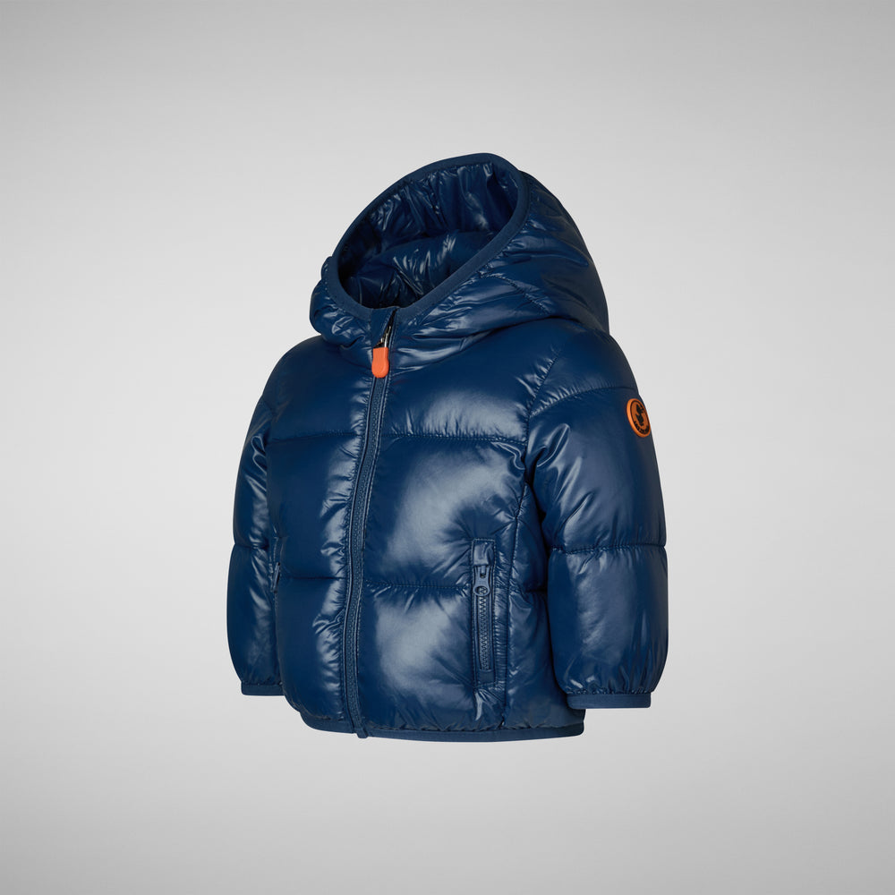 Save the duck UNISEX PIUMINO ANIMAL FREE JODY INK BLU Presa