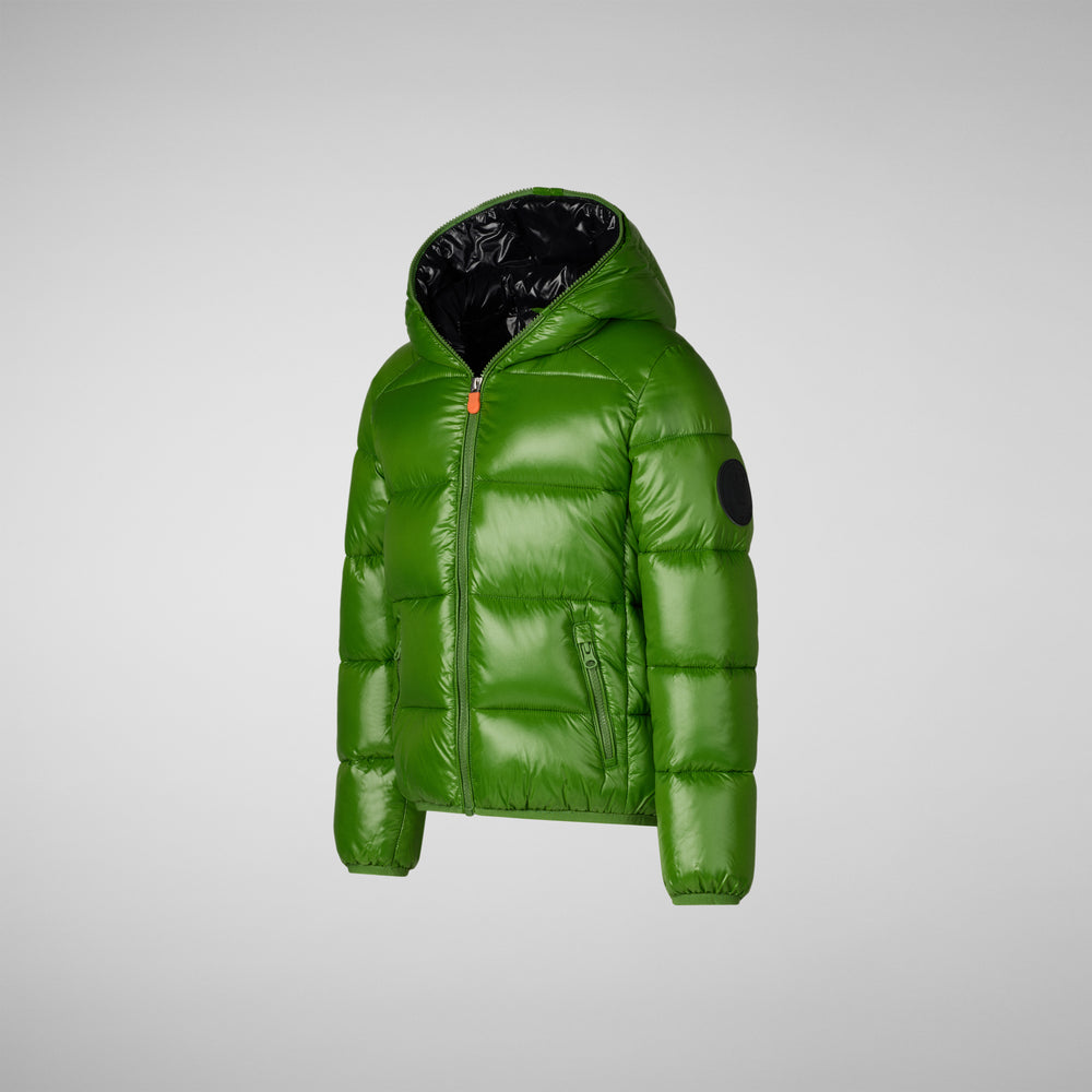 Save the duck PIUMINO ANIMAL FREE BAMBINO ARTIE VERDE ERBA Offerta