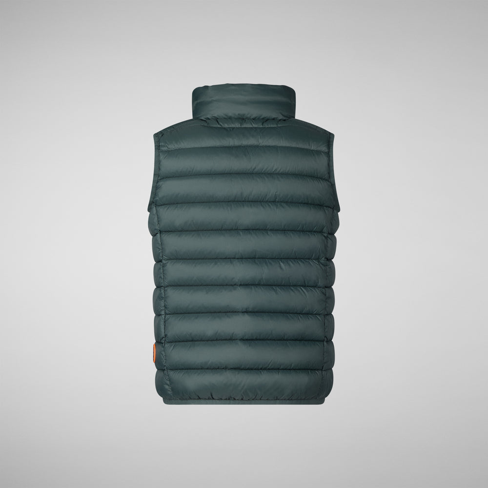Save the duck GILET UNISEX BAMBINO ANDY VERDE NERO Online