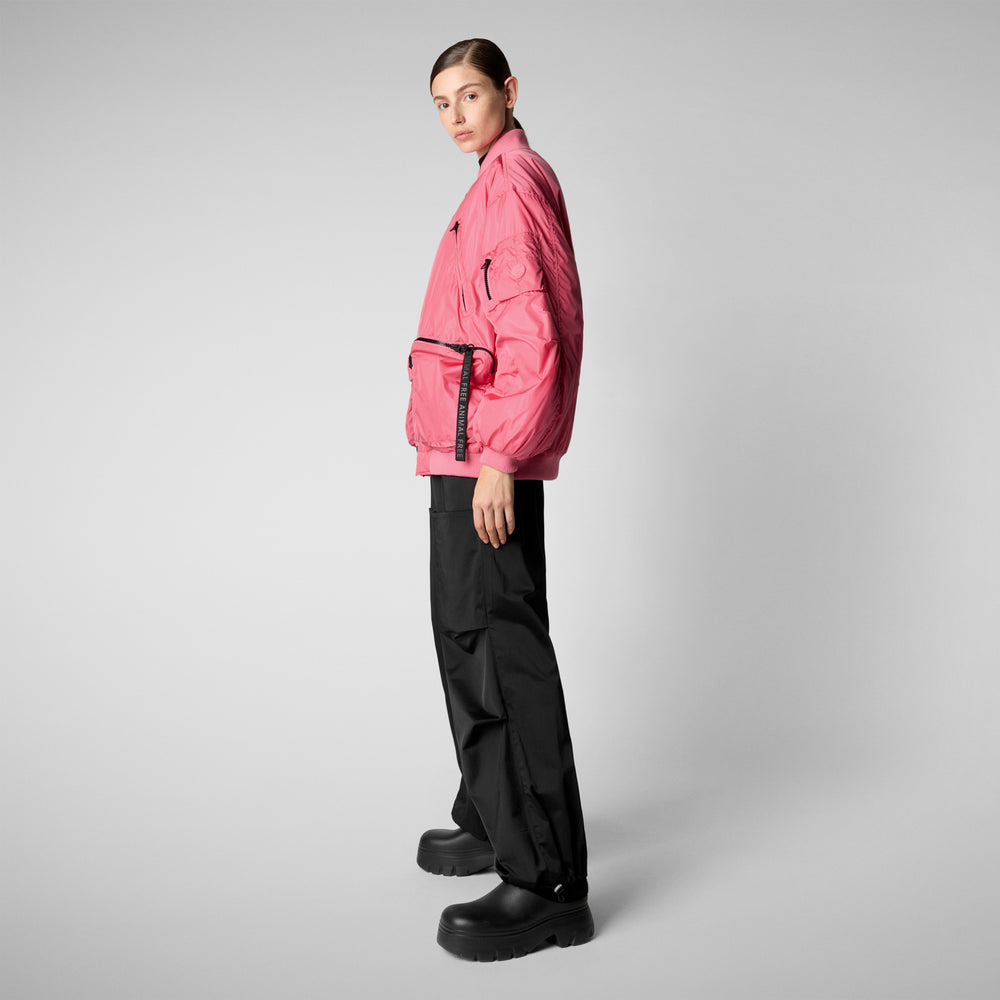 Save the duck Giacca bomber unisex Usher rosa Moda