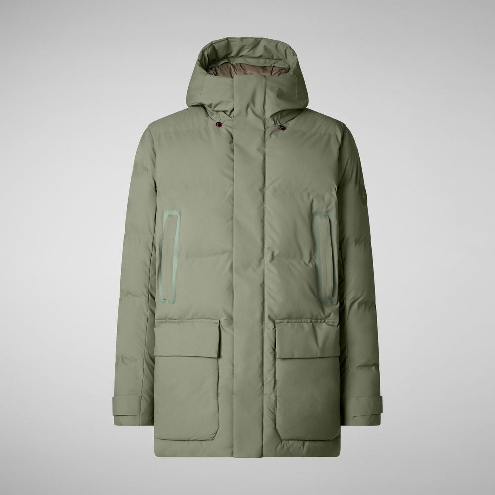 Save the duck PARKA UOMO QUINLAN IN SWAMP GREEN Italy