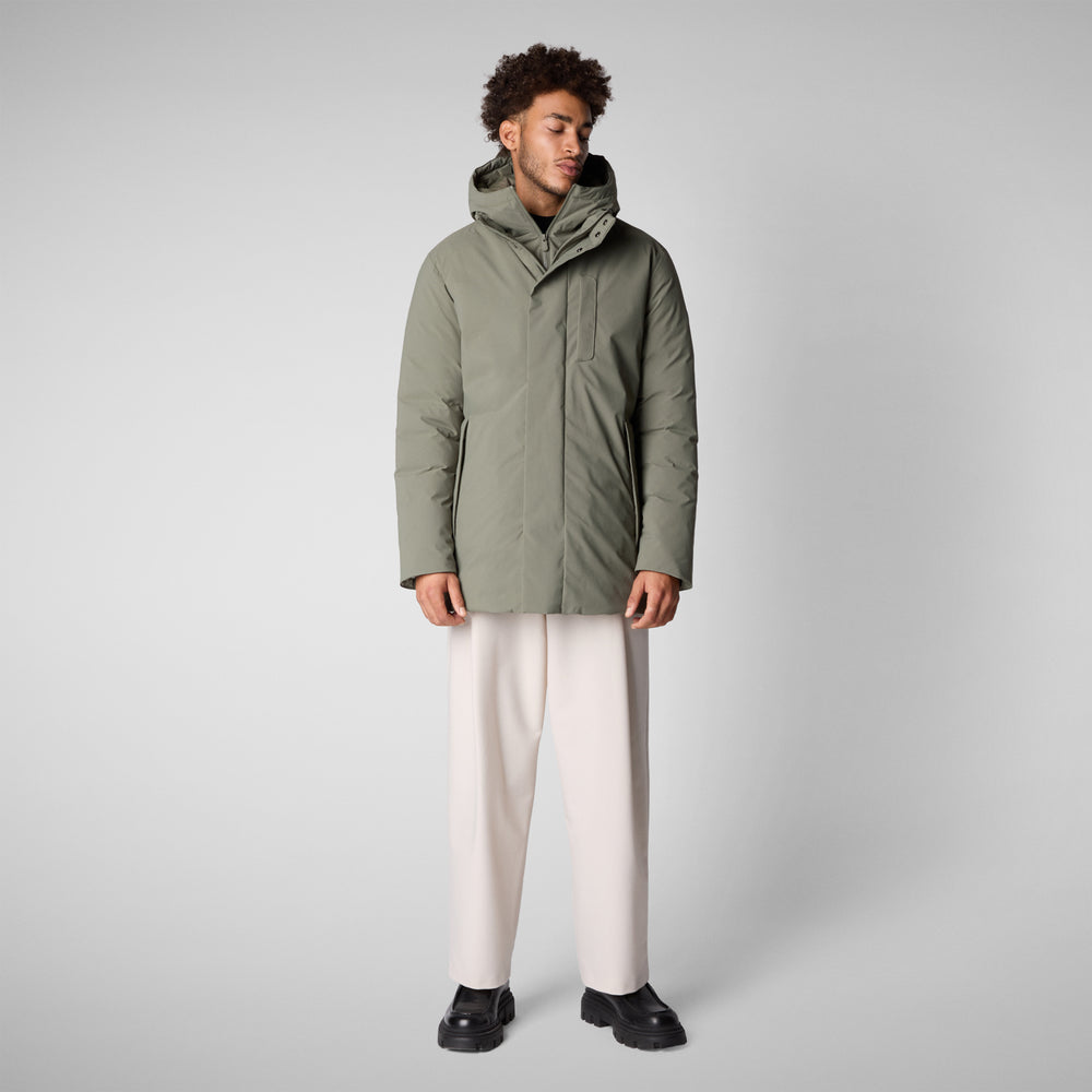 Save the duck PARKA UOMO SESLE IN SWAMP GREEN Italia