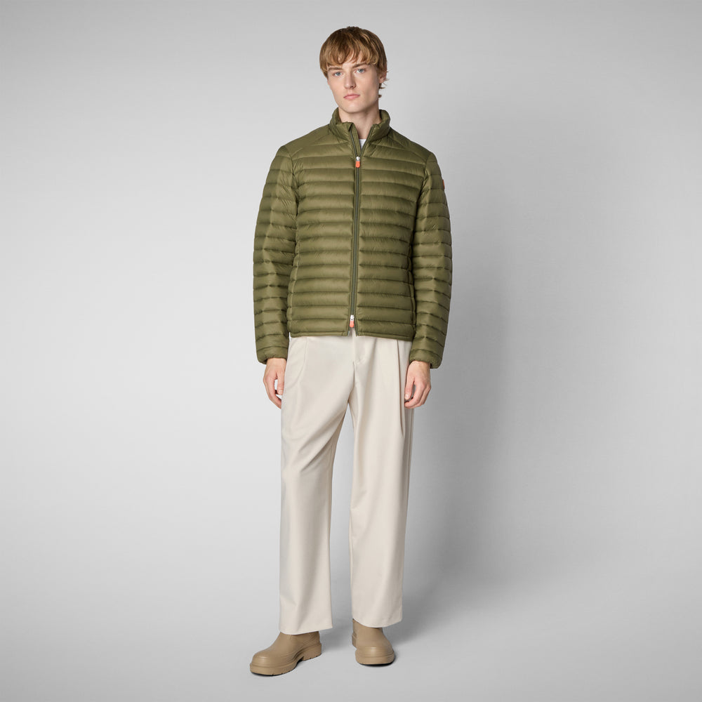 Save the duck Piumino animal free uomo Alexander Verde oliva In Linea