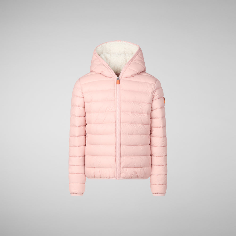Save the duck PIUMINO ANIMAL FREE BAMBINA LECI ROSA CONFETTO Consegna Veloce
