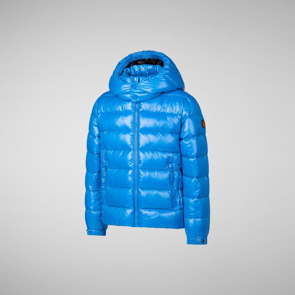 Save the duck PIUMINO ANIMAL FREE BAMBINO NILES BLU MIRTILLO Saldi