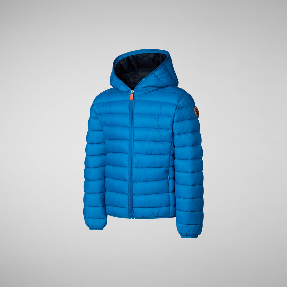 Save the duck PIUMINO ANIMAL FREE BAMBINO DONY BLU MIRTILLO Hotsell