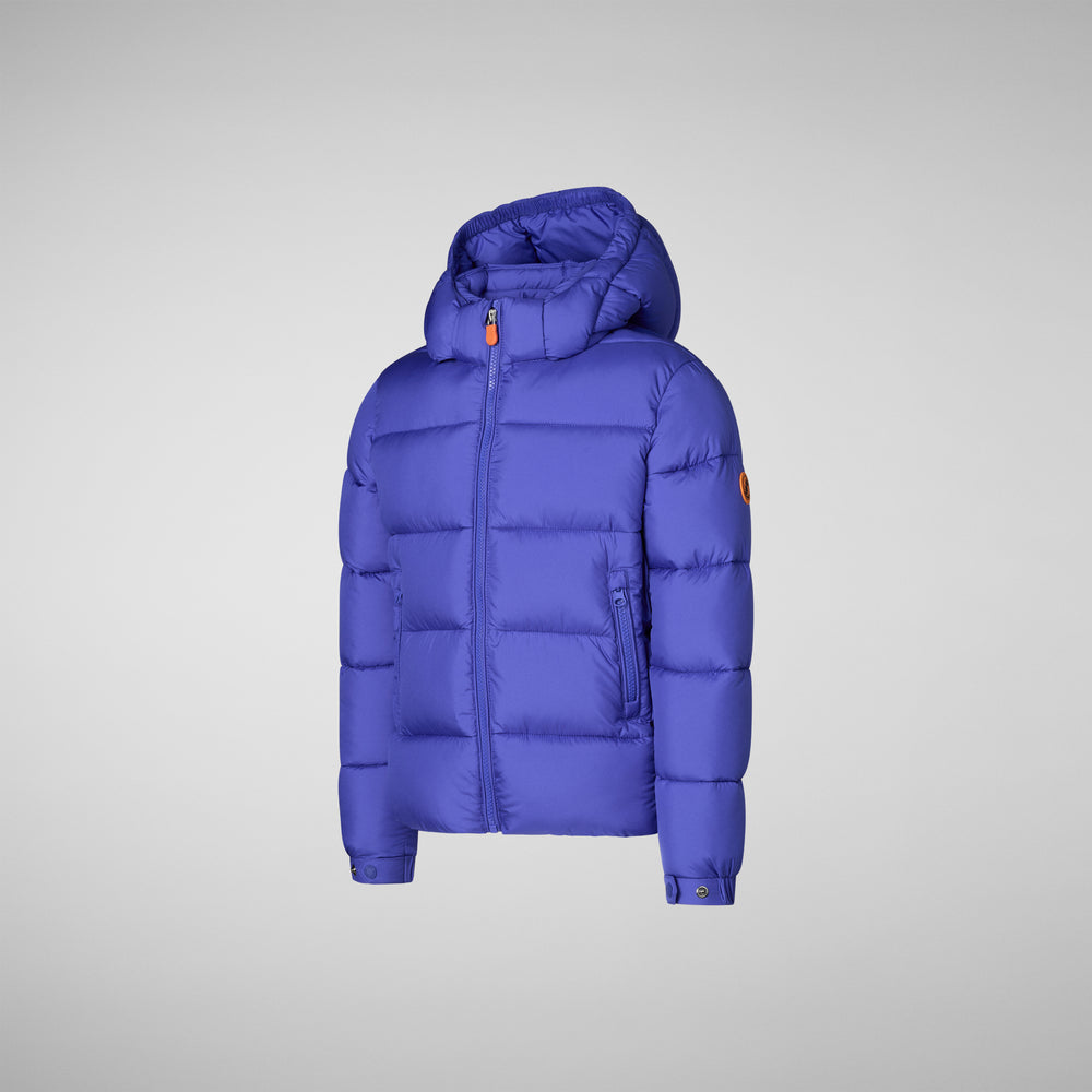 Save the duck PIUMINO ANIMAL FREE BAMBINO FOSTER BLU GENZIANA Vendite Flash