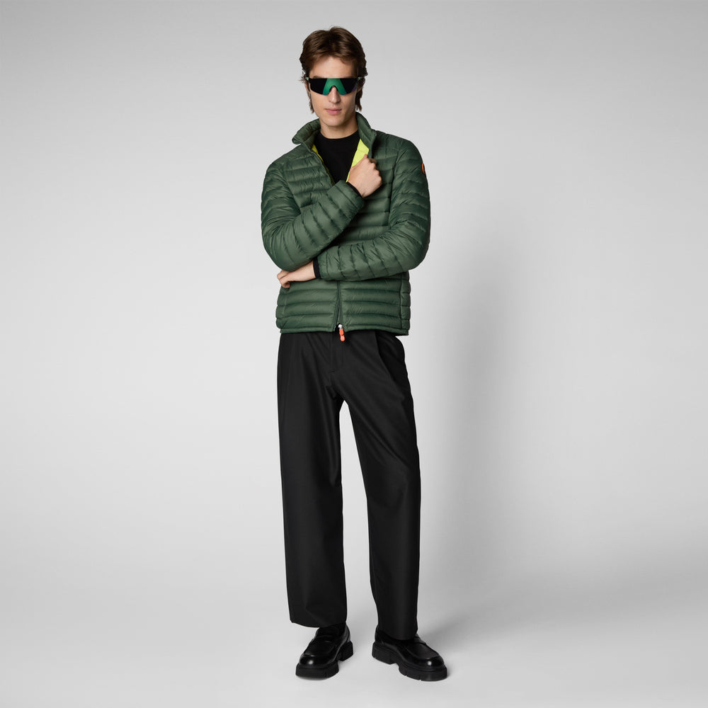 Save the duck Piumino animal free uomo Alexander IN THYME GREEN Italy