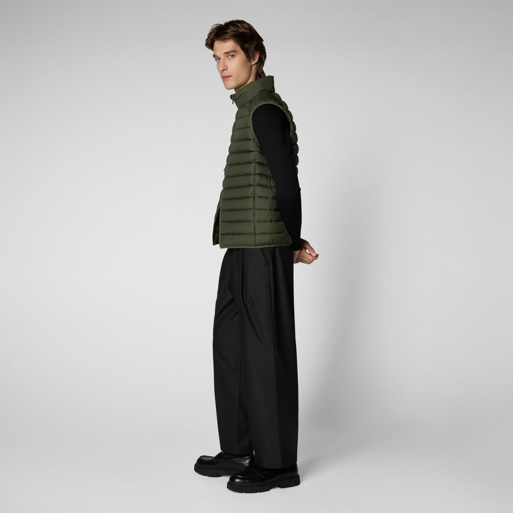 Save the duck GILET UOMO RHUS DUSTY OLIVE Nuovo