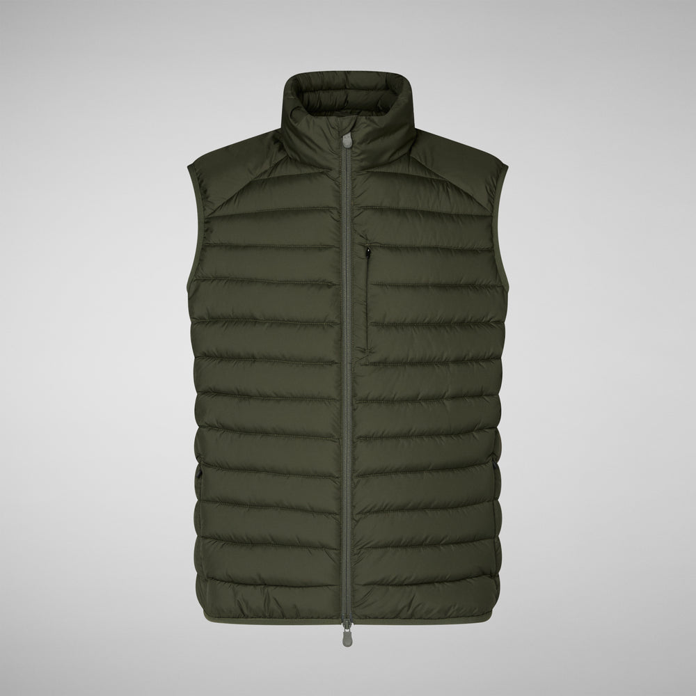 Save the duck GILET UOMO RHUS DUSTY OLIVE Nuovo