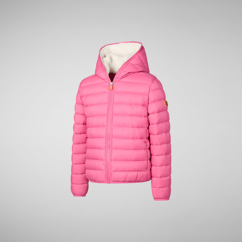 Save the duck PIUMINO ANIMAL FREE BAMBINA LECI GEM PINK Negozi Online