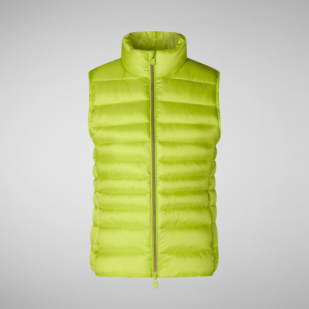 Save the duck GILET DONNA LYNN VERDE LIME In Vendita