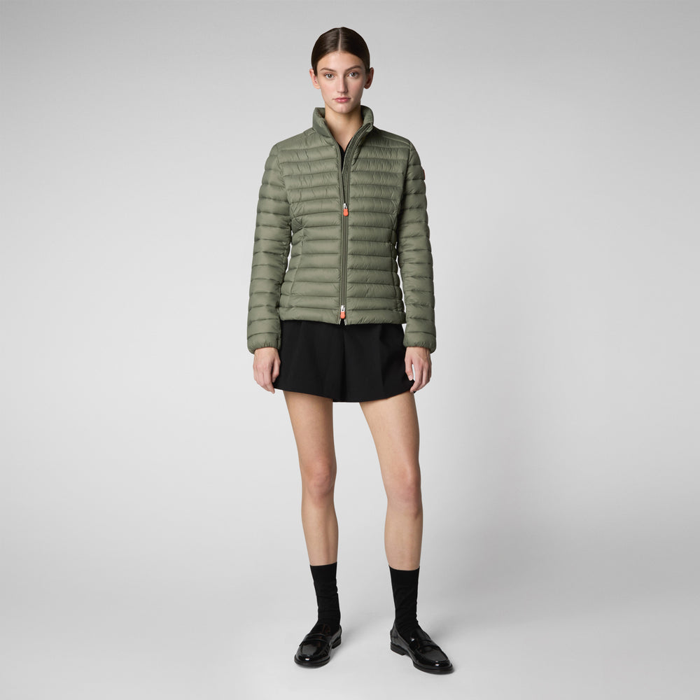 Save the duck GIACCA DONNA CARLY SWAMP GREEN Saldi Di Fabbrica