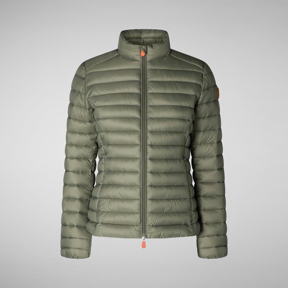 Save the duck GIACCA DONNA CARLY SWAMP GREEN Saldi Di Fabbrica