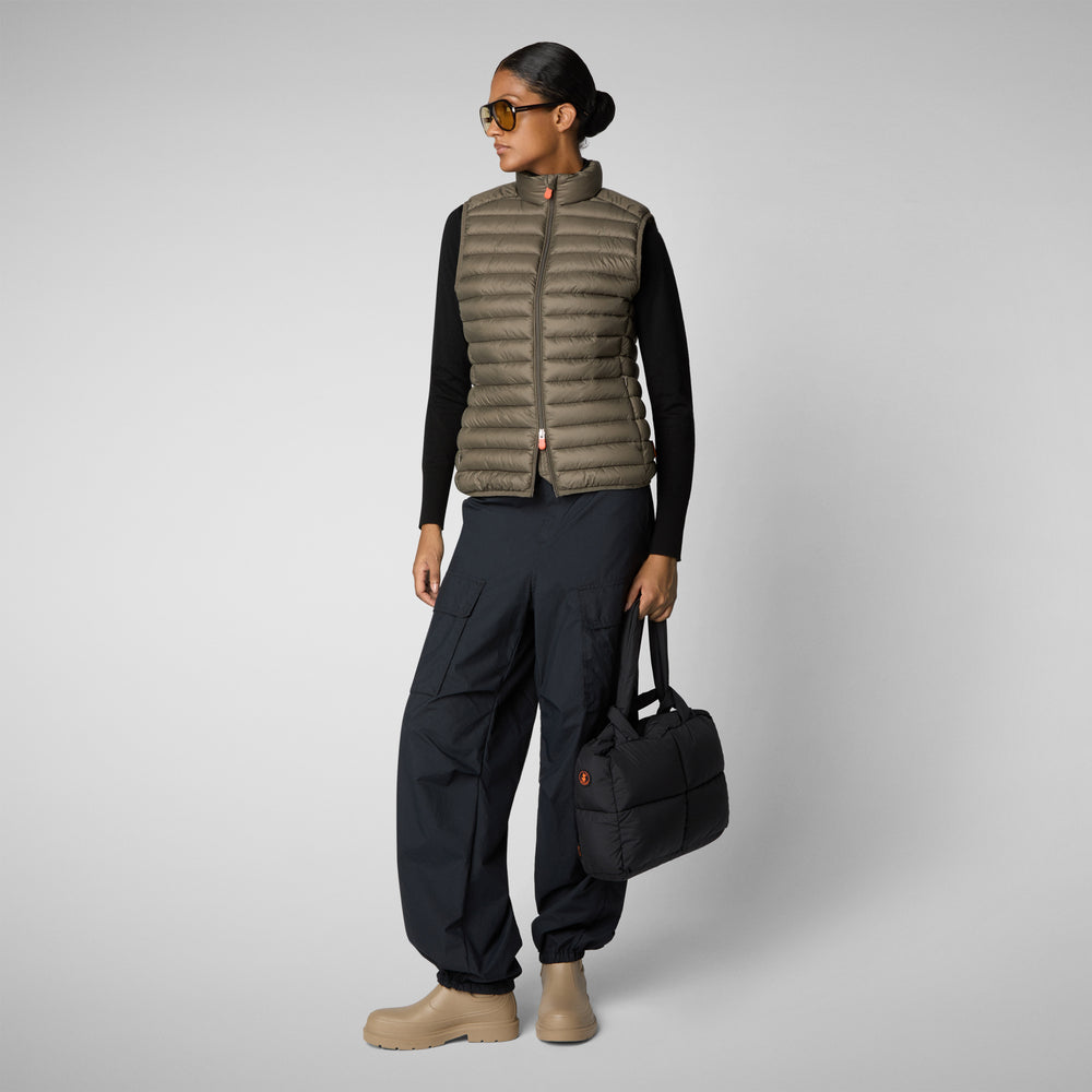 Save the duck GILET DONNA CHARLOTTE GRIGIO FANGO Negozio
